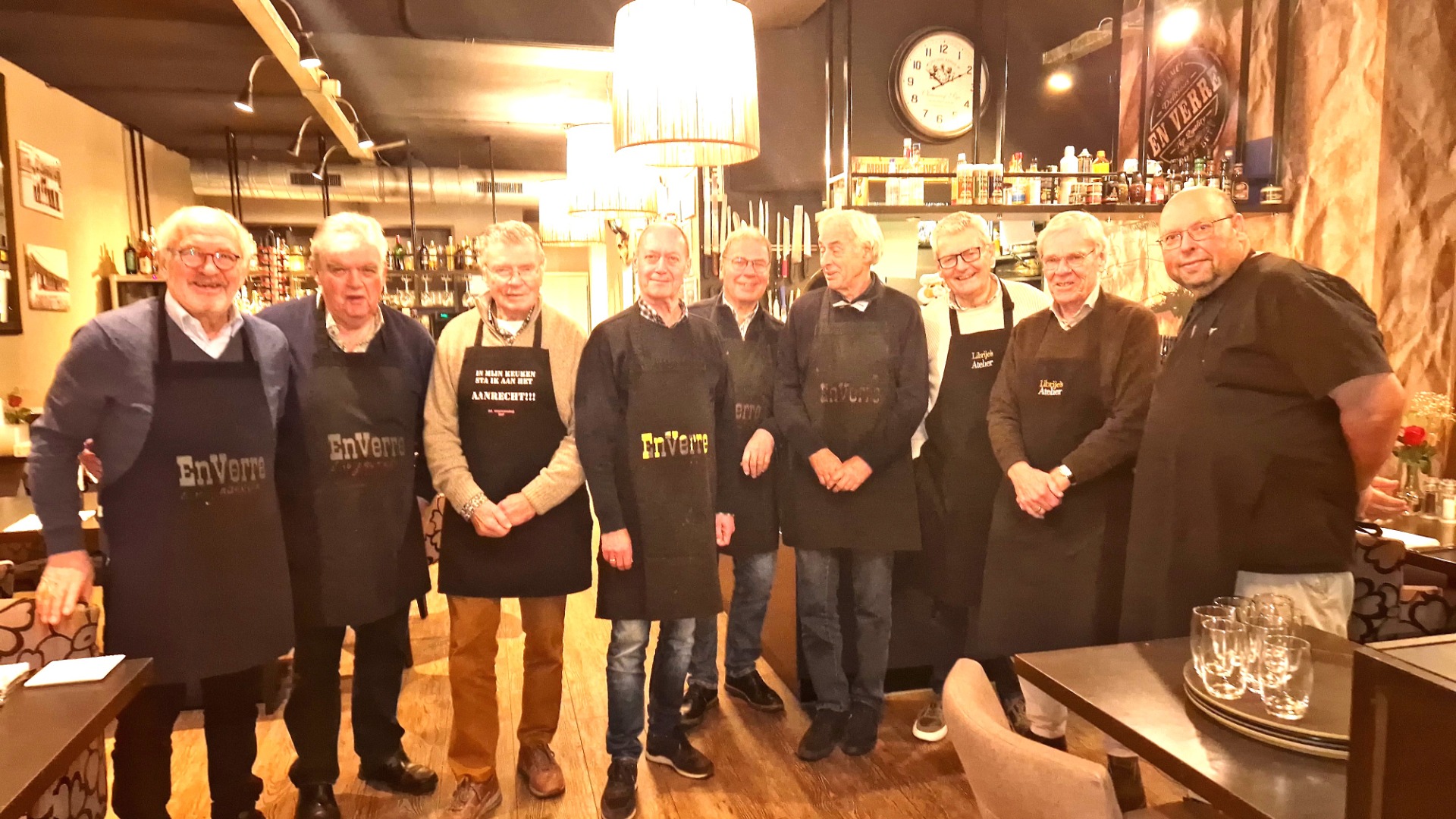 2026 "De Kookclub "Cees, Teun, Rien, Hennie, Daaf, Wim K, Arend en Wim S."